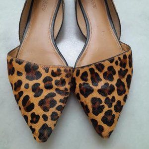 J.CREW Leopard Flats